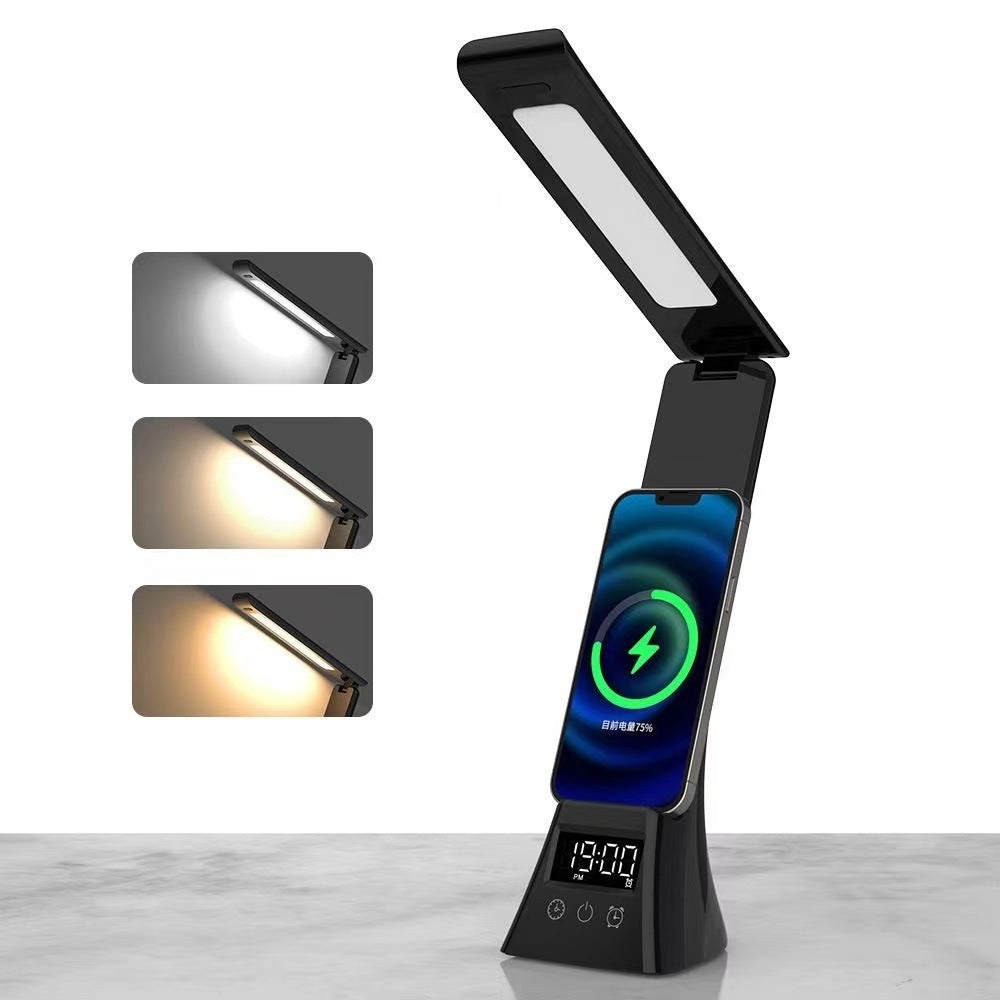 2-in-1 LED Desk Lamp with Wireless Fast Charging